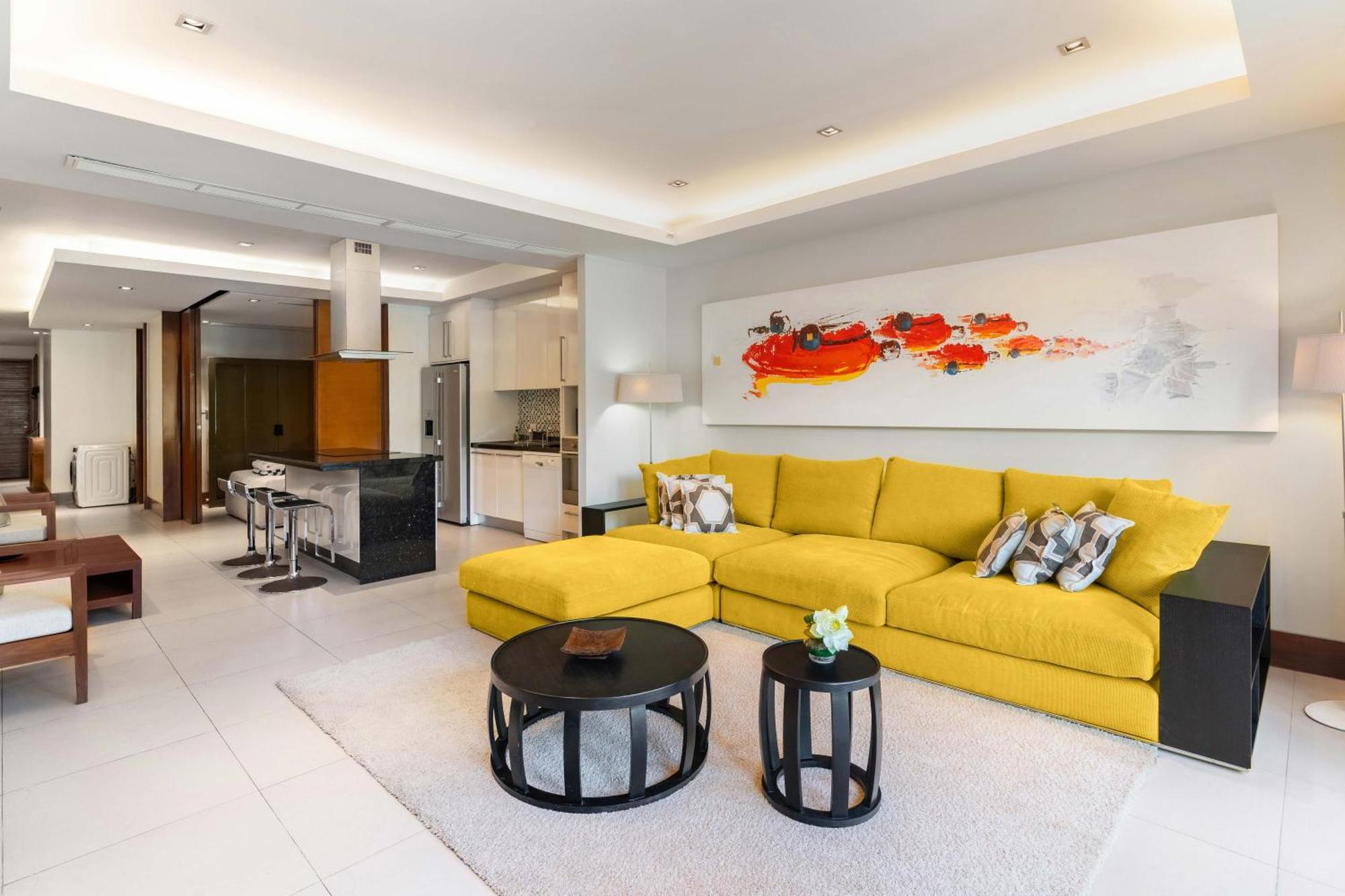 Beachfront Luxury 2 Bdr Apartment By Indreams, Naithon Beach Extérieur photo