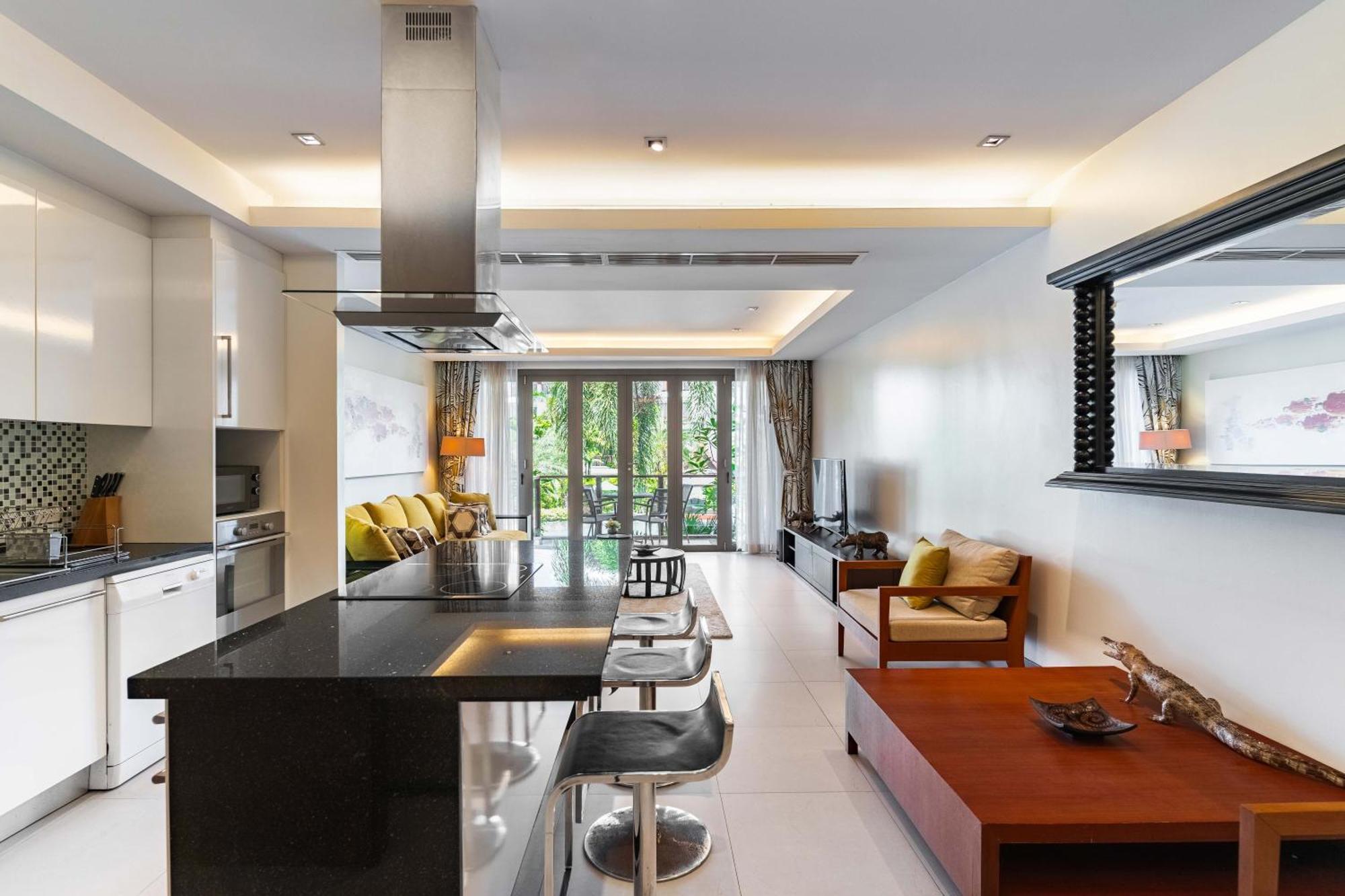 Beachfront Luxury 2 Bdr Apartment By Indreams, Naithon Beach Extérieur photo
